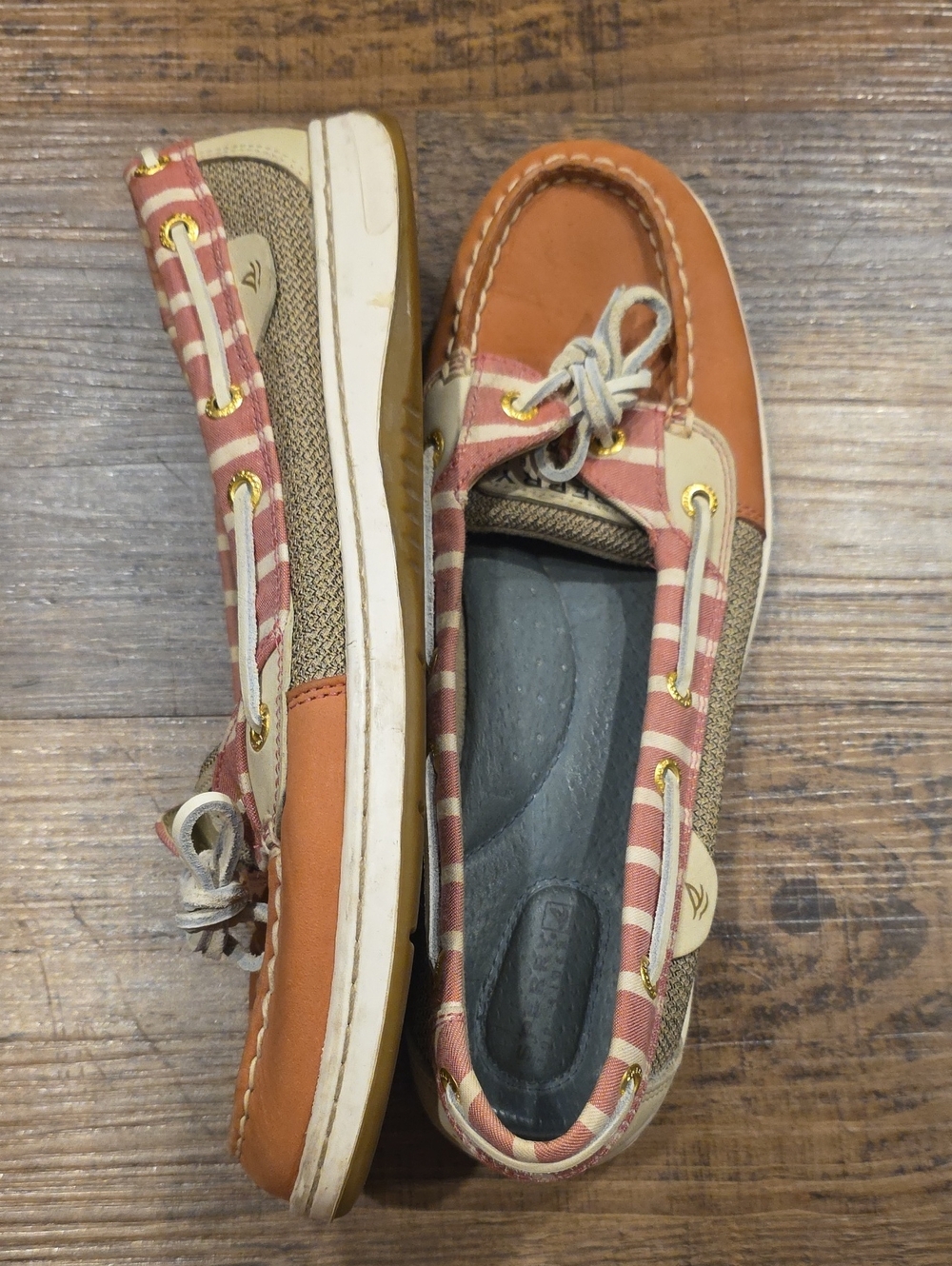 Sperry Women's Striped Boat Shoes